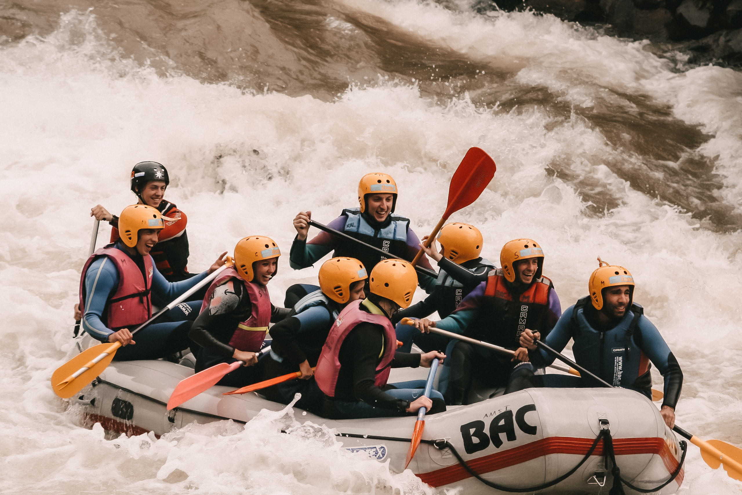 Rafting auf der Enns