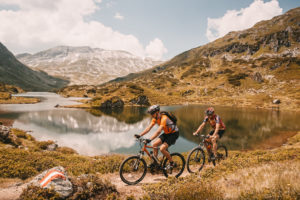 Biken im Almgebiet